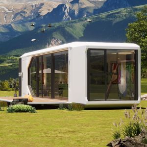Custom Luxury Space Capsule House with CE ISO Certification