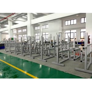 Square Aluminium Extruded Profiles For Face Mask Machine Frame