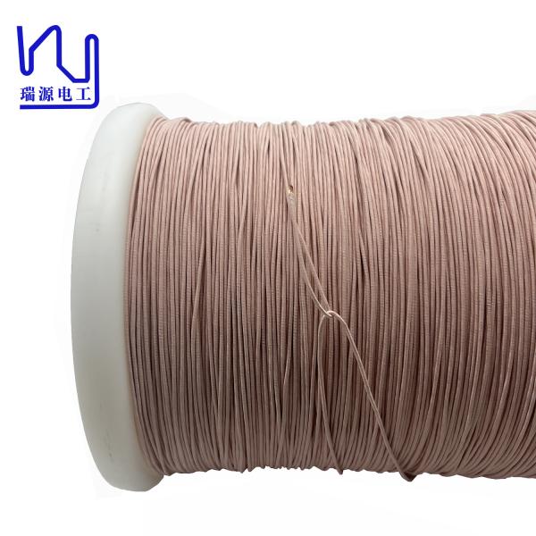 Quality Class 155 Litz Wire 0.08mm*105 Silk Covered Copper Conductor For Motor Windings for sale