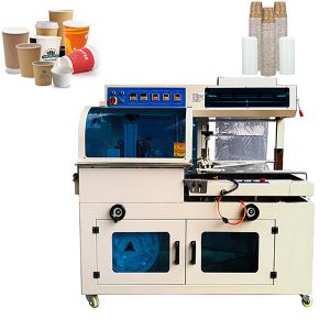 Buy cheap OEM ODM 15-30pcs/Min Paper Cup Packing Machine 500mm Width product