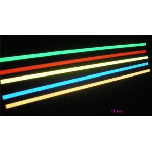 cute flexible decorative el backlight strip with multi colors and size