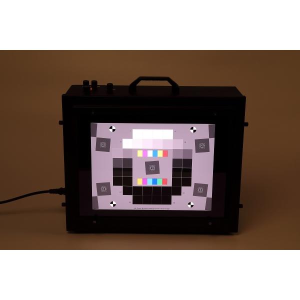 High Illumination Resolution Test Chart Led Light Box With Adjustable Color
