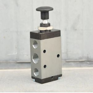 Durable 2-position 3-way Hand-pull Valve for High Flow Rate Applications in