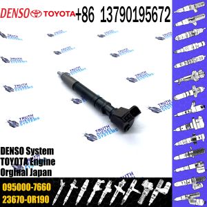 Buy cheap Fuel Injector 23670-0R190 Fuel Injector Assembly 095000-7660 For Toyota 1AD-FTV from wholesalers