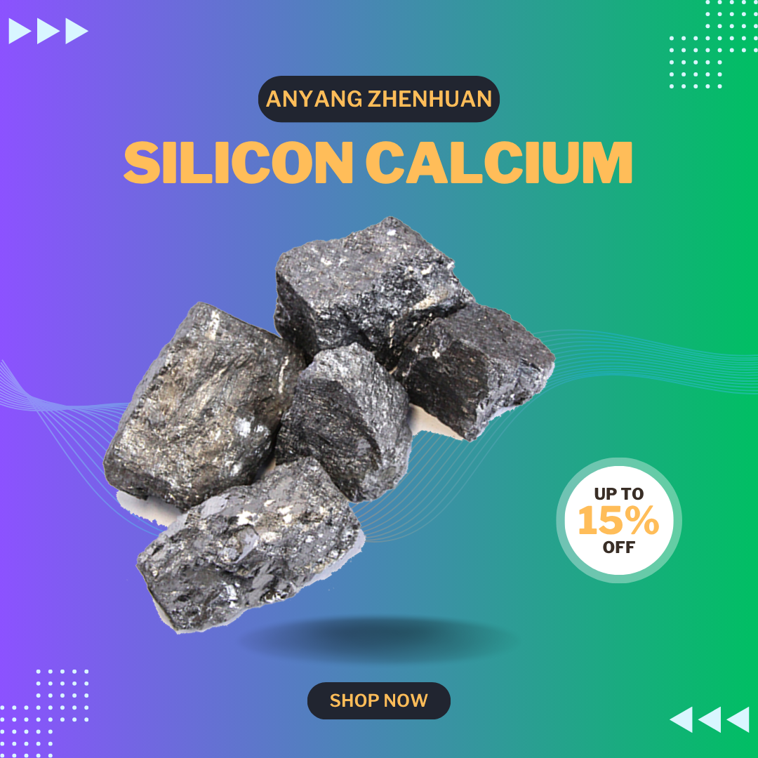 Calcium Silicon Alloy Used in Steel Industry to Enhance Deoxidation and