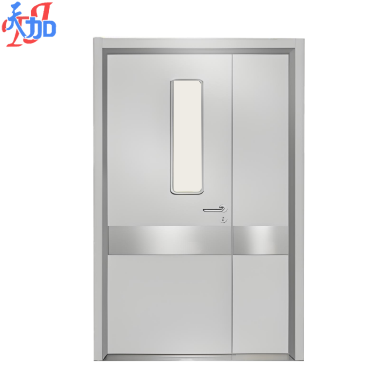 Buy cheap Main + Secondary Leaf Steel Door with Hospital Coved Corners - cGMP Compliant product