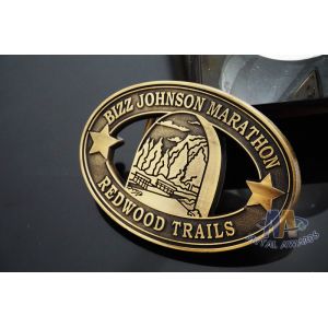 Custom Cut Out stye Womens And Men Metal Belt Buckles , Personalized Belt