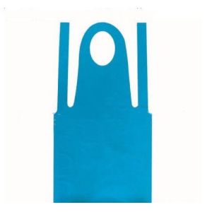 Buy cheap Custom Blue Disposable Plastic Aprons For Hypermarket product