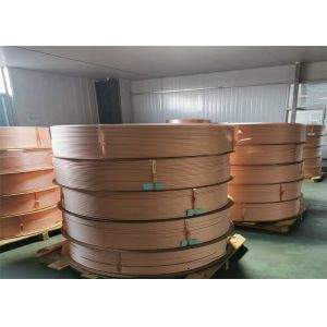 Buy cheap clean surface Internally Grooved Copper Tubes Soft Annealing from wholesalers