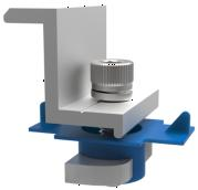 Natural Silver Ground Mount for Solar Panel Installation Pre-assembled and Customization