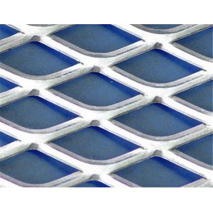 Buy cheap 2.5m Width Steel Structure HDG Expanded Metal Sheet from wholesalers