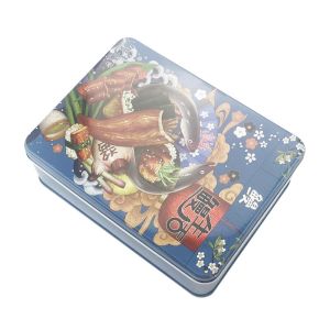 Buy cheap Hot Sale Candy Packing Tin Box Food Safe Clear Tin Can Jar from wholesalers