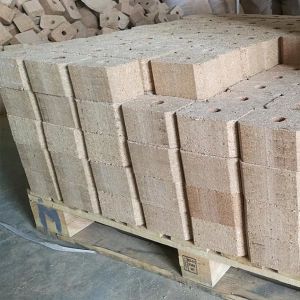 Triple Head Pressed EPAL Wood Pallet Block Maker Machine