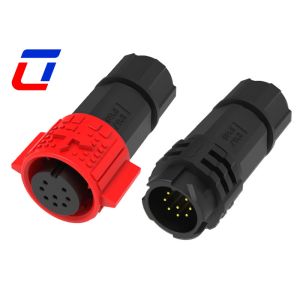 China OEM ODM Waterproof 8 Pin Data Connector M19 Push Lock IP67 Wire Connector on sale China OEM ODM Waterproof 8 Pin Data Connector M19 Push Lock IP67 Wire Connector on sale