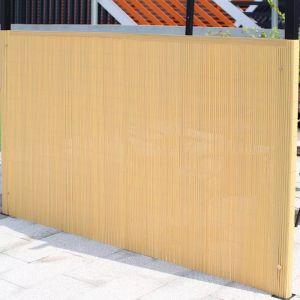 Buy cheap Artificial Bamboo PVC Fence Strips For Privacy Protection from wholesalers