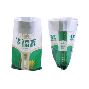 China 25Kg - 50Kg Bopp Laminated Woven Polypropylene Rice Bags Supplier on sale