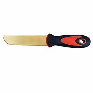 Buy cheap Explosion proof bronze knife with rubber handle safety toolsTKNo.202B from wholesalers