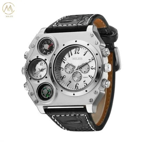 Quality Men's Quartz Wrist Watch with Oval Case Stainless Steel Band and 20kgs Weight 54cm*38.5cm*30cm Specification for sale