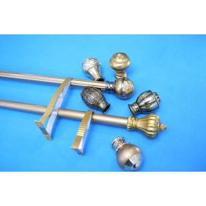 Buy cheap Modern Galvanized Curtain Rods Adjustable 7.2 Metre 0.35mm from wholesalers