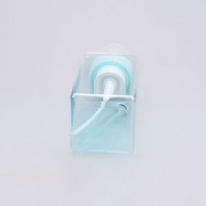 Buy cheap Reusable 0.4cc 450ml Blue Translucent Soap Dispenser Refill Bottle from wholesalers