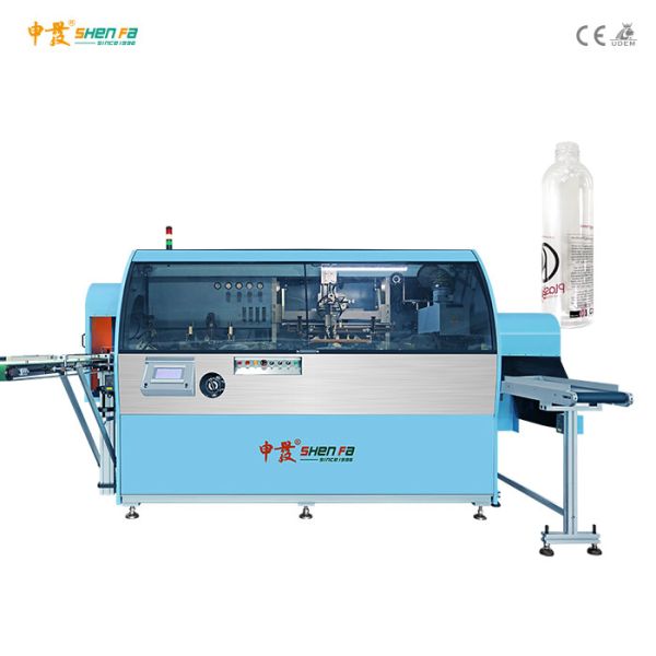 Detailed view of printing machine components