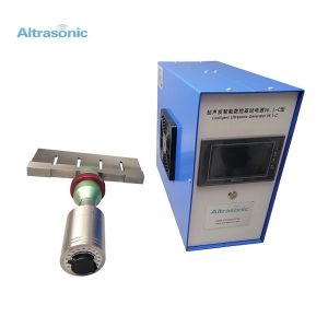 China Titanium Ultrasonic Cutting Equipment for Smooth Slicing and Portion Bakery and Frozen Foods on sale