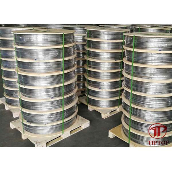 Quality ASTM A249 Welded 316L 304L SS Stainless Steel Coiled Tubing for sale
