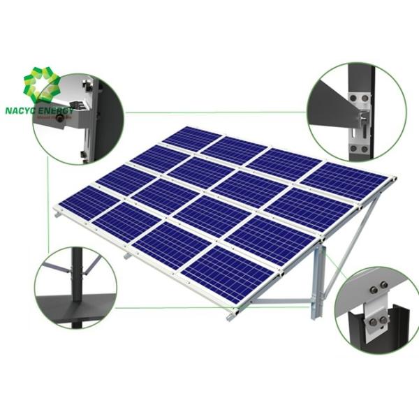 Buy cheap Photovoltaic Solar Panels Mounting Brackets Mono and Polycrystalline Solar Cells Solar Panel Pole Mounting Systems from wholesalers