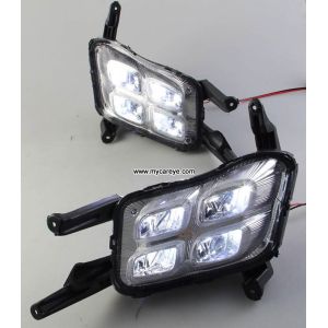 KIA Optima 2013-2014 DRL LED Daytime Running Lights vehicle assembly