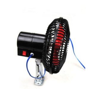 6" Oscillating Vehicle Cooling Fans , Electric Fans For Cars With Screw Mounting