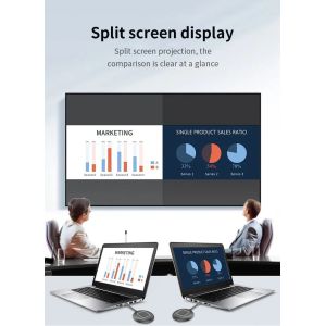 Microphone And Speaker Conference Room Wireless Presentation 50 Meters