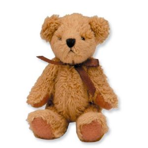Buy cheap bear keychain,plush joint button bear keychain toy from wholesalers