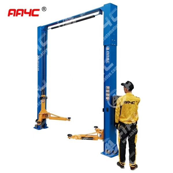 Buy cheap AA4C 10000lbs 4.5T Overhead gantry car lift 2 post lift auto hoist segments columns manual unlock AA-2PCF45 from wholesalers