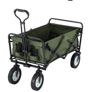 Popular Fun Camping Hand Trolley with Collapsible Design Dimension L x W x H 86