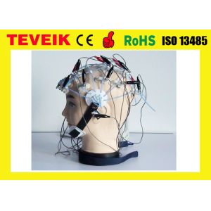 Buy cheap Factory Price of Neurofeedback Separating 20 Leads Medical EEG Hat with Silver Plated Copper Electrode from wholesalers