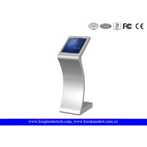 High-Sensitivity 19" Touch Screen Kiosk Stand In Super-Slim Design