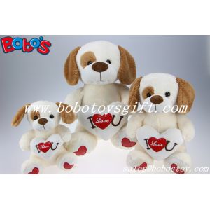 Buy cheap Softest I Love U Plush Baby Dog Toy With Heart Pillow from wholesalers
