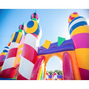 Buy cheap Multi Color Inflatable Amusement Park For Festival Activity / Public from wholesalers