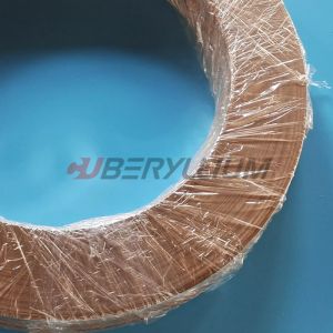 Buy cheap Standard Tolerance Beryllium Copper Strips C1720R 0.35mmt X 38mmw from wholesalers