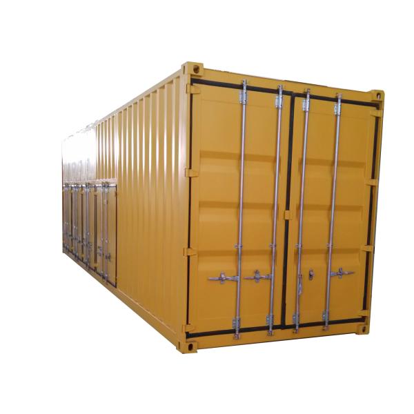 Quality Yellow Apparent Power Capacitive Load Bank Local Control With 3 Phase 4 Wire for sale