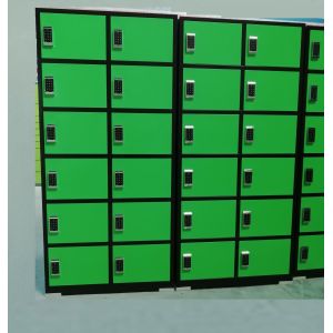 Buy cheap Metal Waterproof Luggage Storage Wardrobe Cabinet Digital Access Control from wholesalers