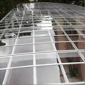 Buy cheap Weather Resistant 1.2g/Cm3 solid polycarbonate roofing sheets With Anti UV from wholesalers
