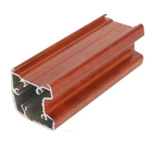 Buy cheap 6008 T6 Anti Fading Wood Look Aluminium Profile Anodizing Protection from wholesalers