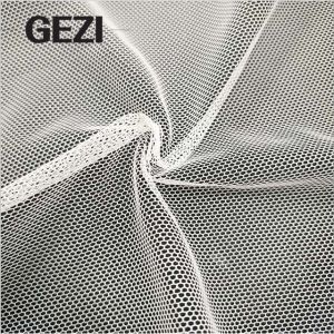 4 Stretch High Fastness About pvc 93% Polyester 8% Spandex Nylon Mesh Fabric for