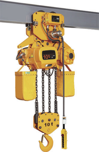 Quality 10 T Electric Chain Fall HSZ Type Construction With Travel Trolley for sale