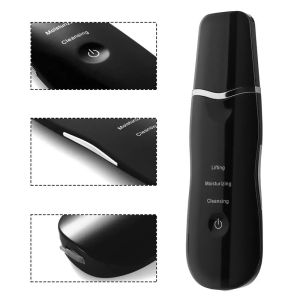 Buy cheap Ultrasonic Skin Scrubber Deep Cleaning Face Scrubber Vibrating Facial Cleansing Skin Spatula Peeling Beauty Instrument D from wholesalers