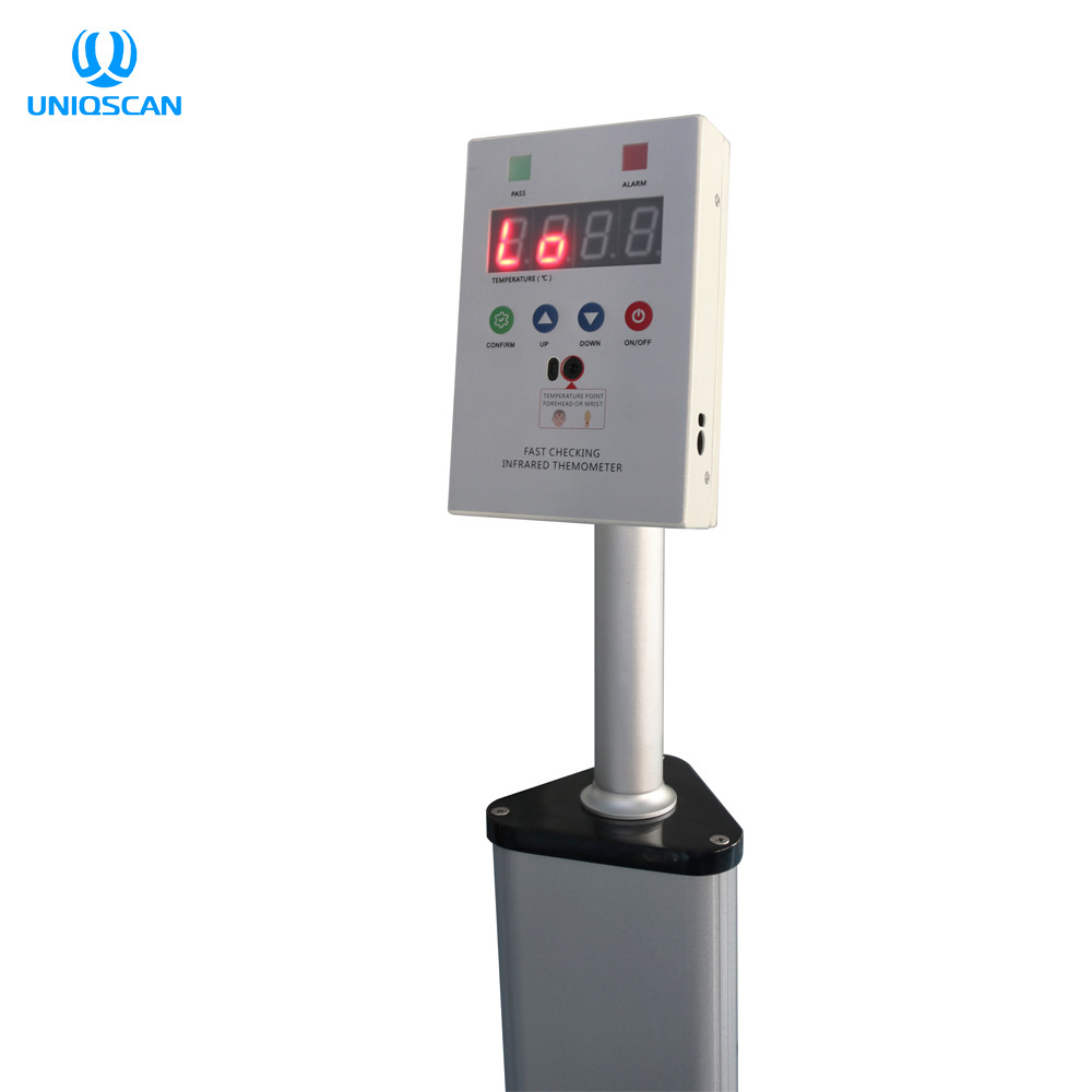 Buy cheap 0.5s AI Access Control Infrared Thermometer With Alarm Warning from wholesalers