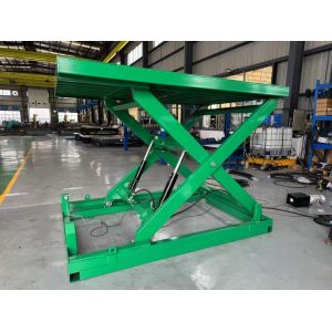 Buy cheap Vertical Customizable Pallet Scissor Lift Table For Warehouse product