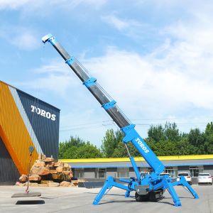 Buy cheap EPA approval Small 3 Ton Spider Crane 5 Ton Crawler Crane Boom Lift from wholesalers