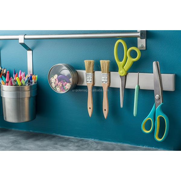 Acacia Wood Magnetic Knife Strip Rack for Stylish and Practical Kitchen Knife Storage